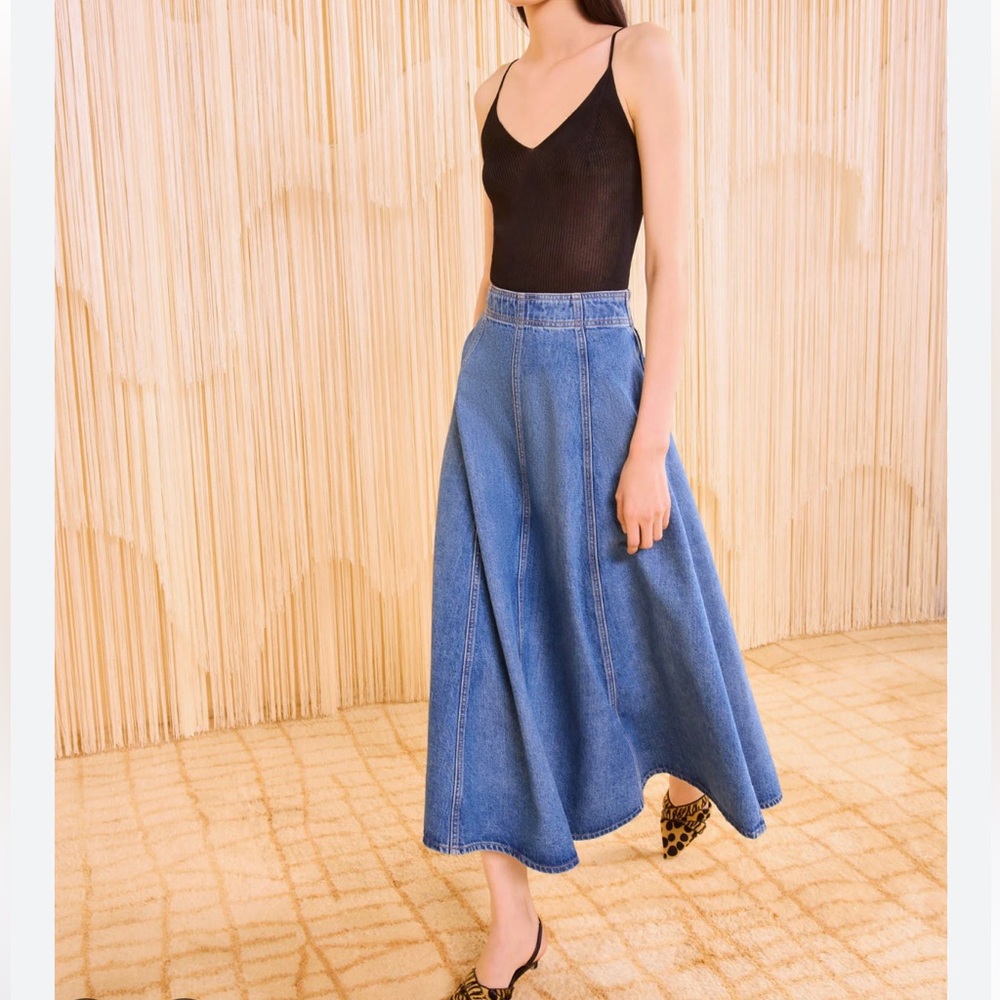 Ulla Johnson Uma Midi Skirt, size 6.